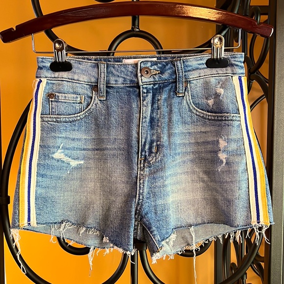 pistola Pants - PISTOLA Winston High Rise Jean Shorts